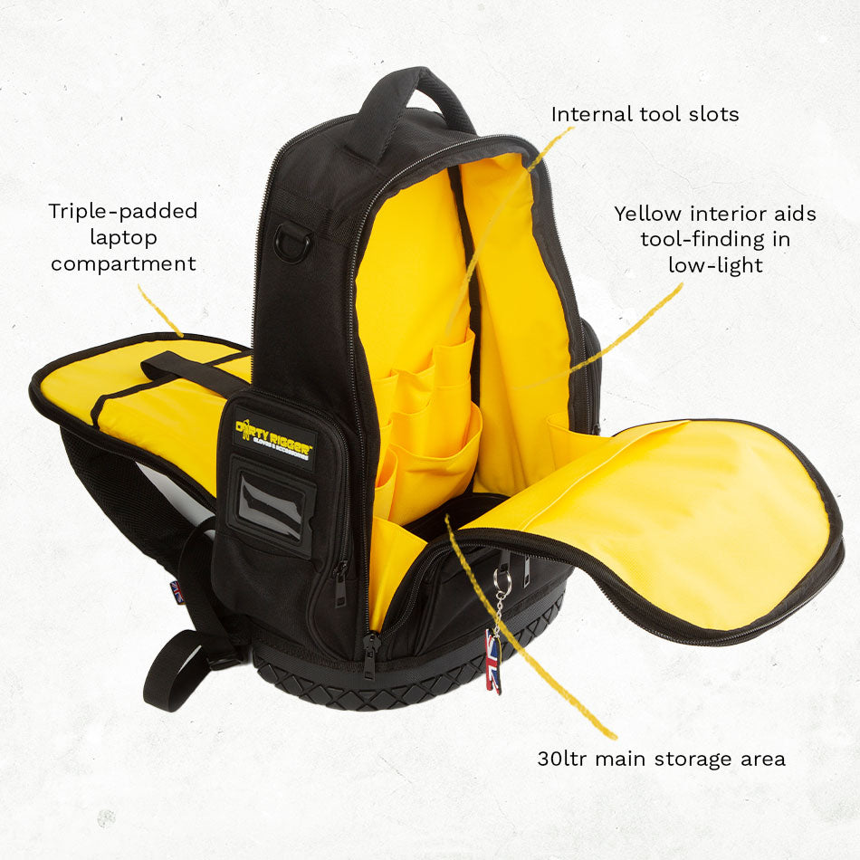 Dirty Rigger Technicians Backpack