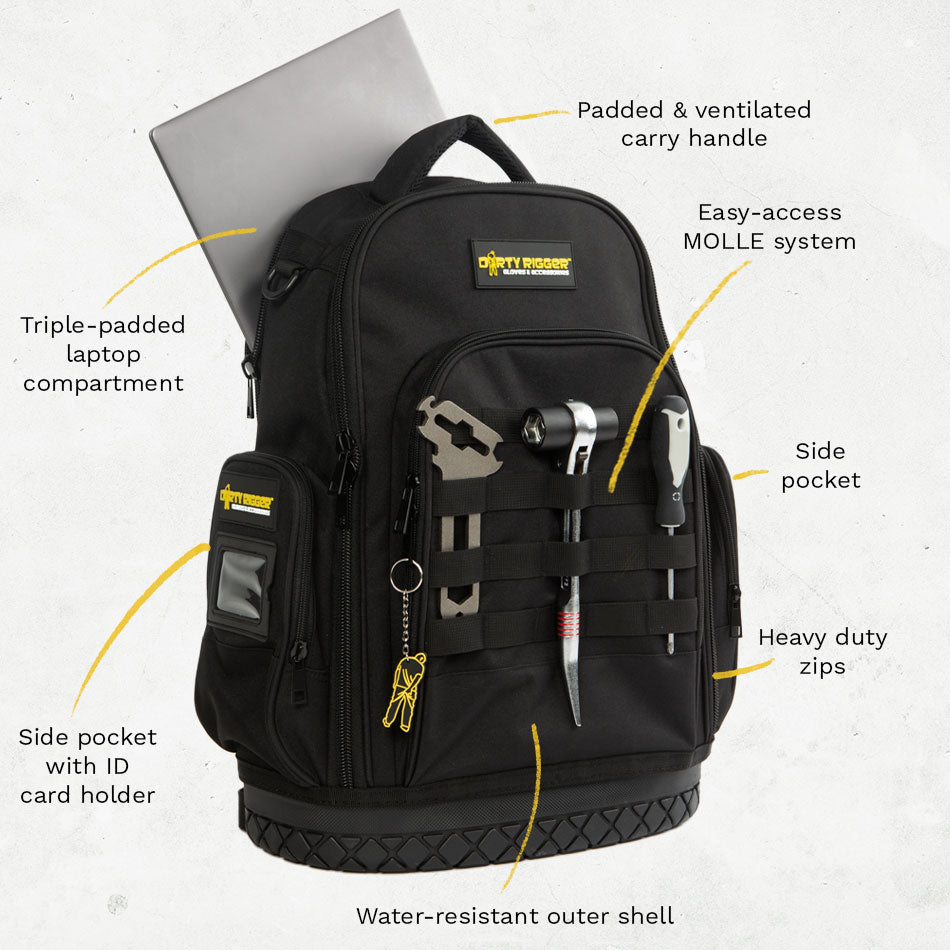 Dirty Rigger Technicians Backpack